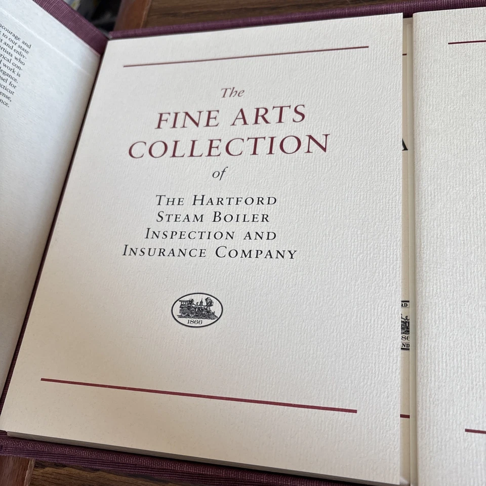 The Antique Furniture and Fine Arts Collection Hartford Steam Boiler with Prints - Image 3 of 4