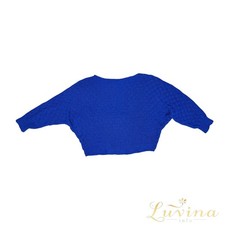 Damen Pullover S Blau    W4