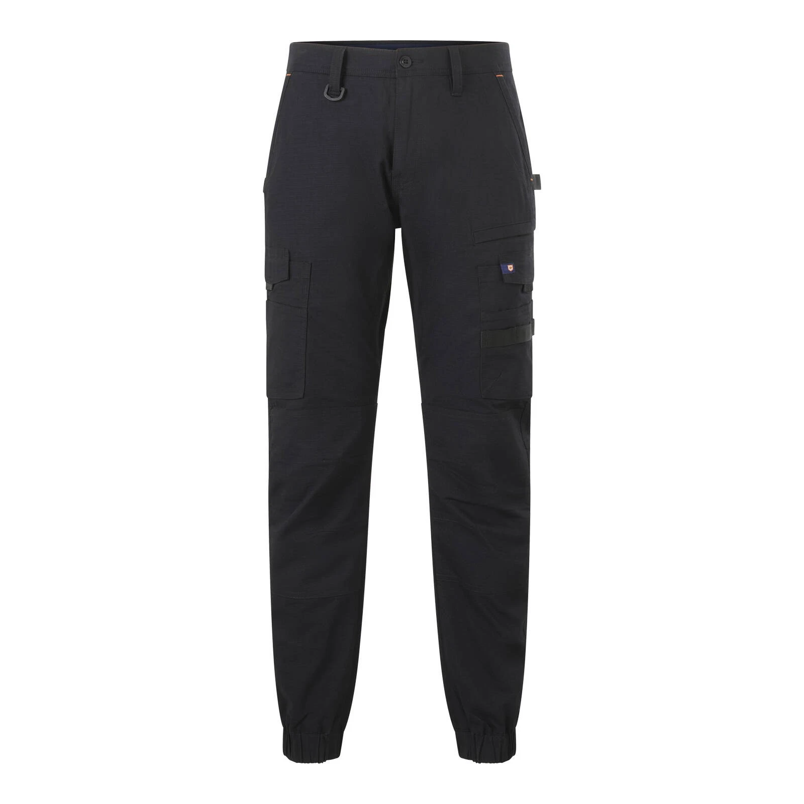 Citeco Size 107R Black Cuffed Cargo Ripstop Pant