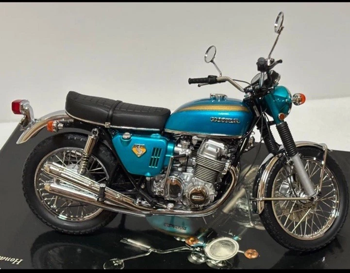 1/12 Minichamps 1968 Honda CB750 - blue from_Japan - Image 4 of 4