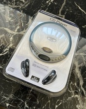 NEW Durabrand CD-566 CD Player Silver Blue, LCD, Stereo Headphones