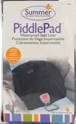 Summer Infant PiddlePad Waterproof Seat Protector Black for Infant & Toddler