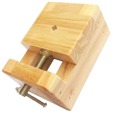 Woodworking Vise Seal Stone Bed Clamp for Handcraft Carving Tools and Equipment