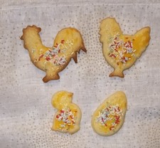 Frisches Selbstgebackenes Buttergebäck mit S...