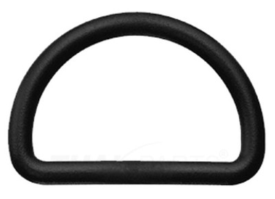 10 St. D-Ringe 50mm x 32x6,0mm Kunststoff Halbrund Ring Halbrunde D Ringe D-Ring