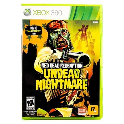 Red Dead Redemption Undead Nightmare - Xbox 360 (CIB Pristine Scratch-Free Disc)