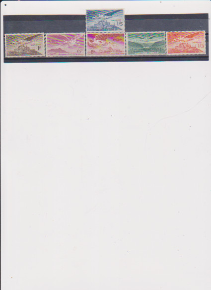 IRELAND 1948-65 AIRMAIL Set Scott #C1, C3-C7  MINT.