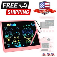 LCD Writing Tablet Doodle Board, Colorful Drawing Tablet Writing Pad, Kids Tr...