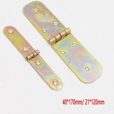 Backflap Hinges Heavy Duty Strap Galvanized Tee Door Gate Box Shed z