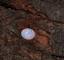 Natural Ethiopian Wello Fire Opal Cabochon Gemstone 6X8mm Loose AAA N010