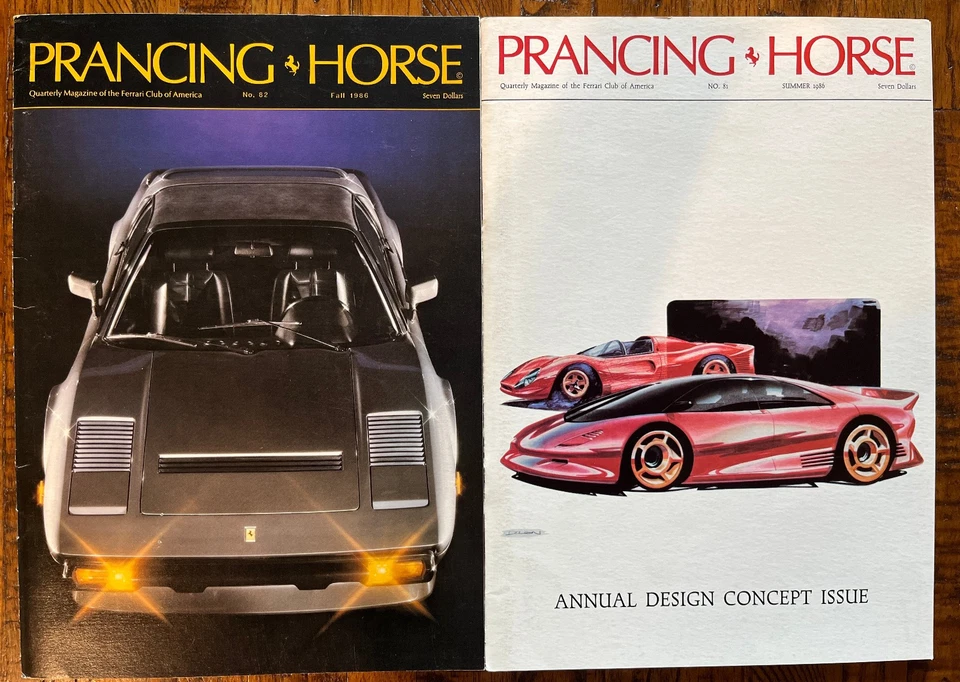 Lote de revistas PRANCING HORSE (26) #35-81 (Ferrari) - Estado muy limpio Foto 3 de 3