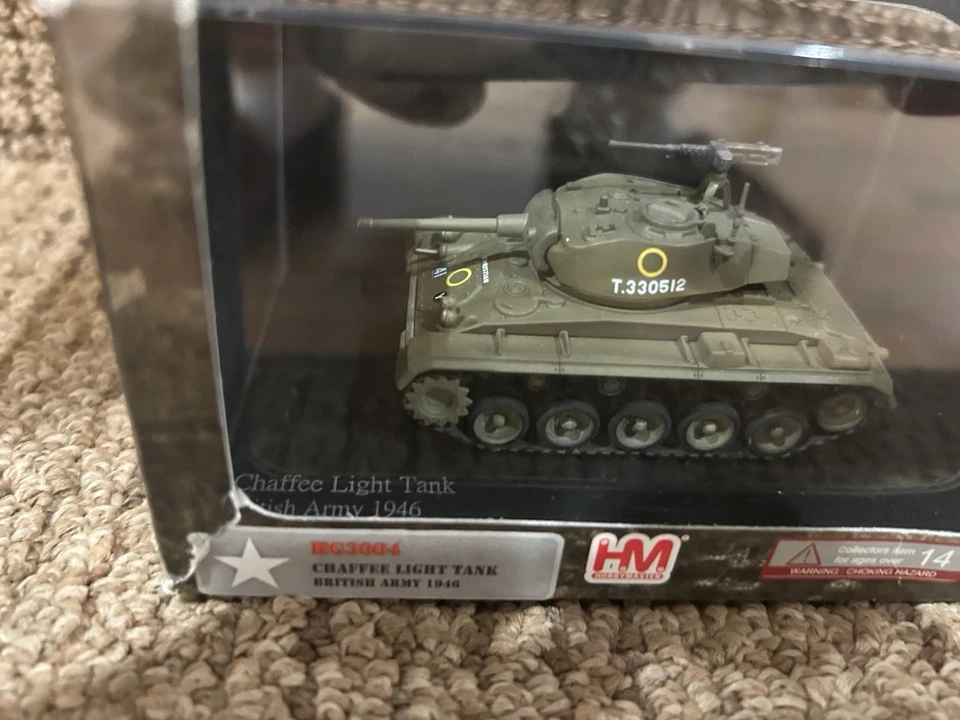 Hobby Master 1:72 M24 Chaffee, 'Christian', British Army 1946, No. HG3604 - Image 3 of 4
