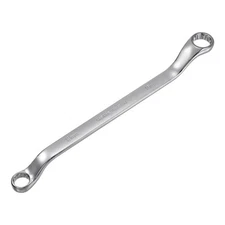 13mm x 15mm Metric 12 Point Offset Double Box End Wrench Chrome Plated Cr-V