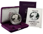 1990-S American Silver Eagle 1 oz Fine Bullion Proof Coin Set w/ Box COA & OGP