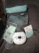 Motif Luna Electric Double Breast Pump w/ Power Cord And Storage Bags