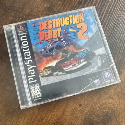Destruction Derby 2 - Sony PlayStation 1 PS1 1996 with Manual