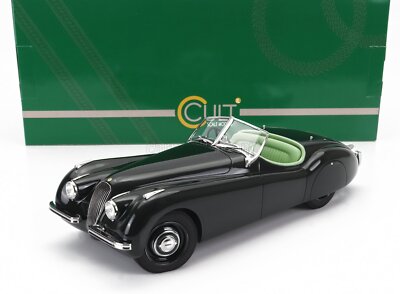 MODELLAUTO STATISCH JAGUAR XK120 OTS SPIDER CABRIOLET 1948 GRÜN MASSSTAB 1/18