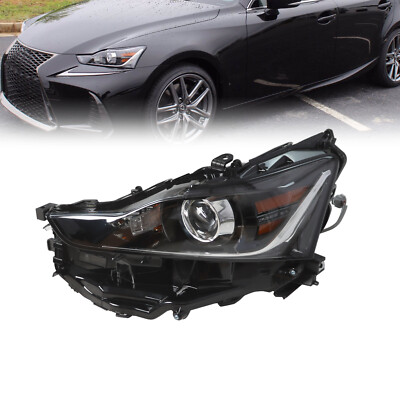 Left Driver Side Headlight LED Headlamp For Lexus Is Is300 Is350