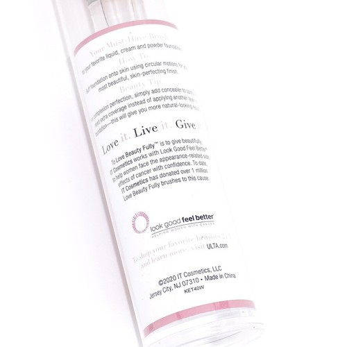 IT Love is The Foundation 2020 Limited Edition Brush Full Size (BNIB) *Sold Out* - Picture 4 of 6