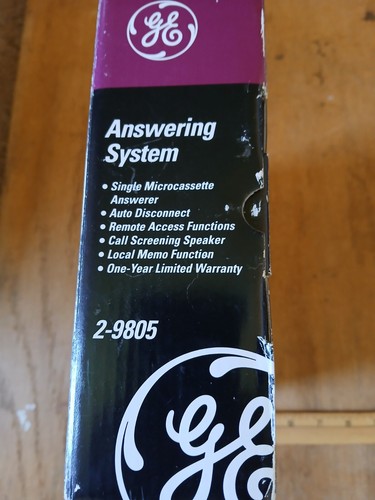 GE Answering System #2-9805, NOS - Afbeelding 4 van 5