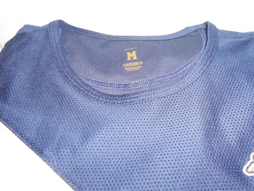 TRACKSMITH NEW ENGLAND Women’s VAN CORTLANDT SINGLET Medium M Navy/Ivory NWT - Picture 7 of 11