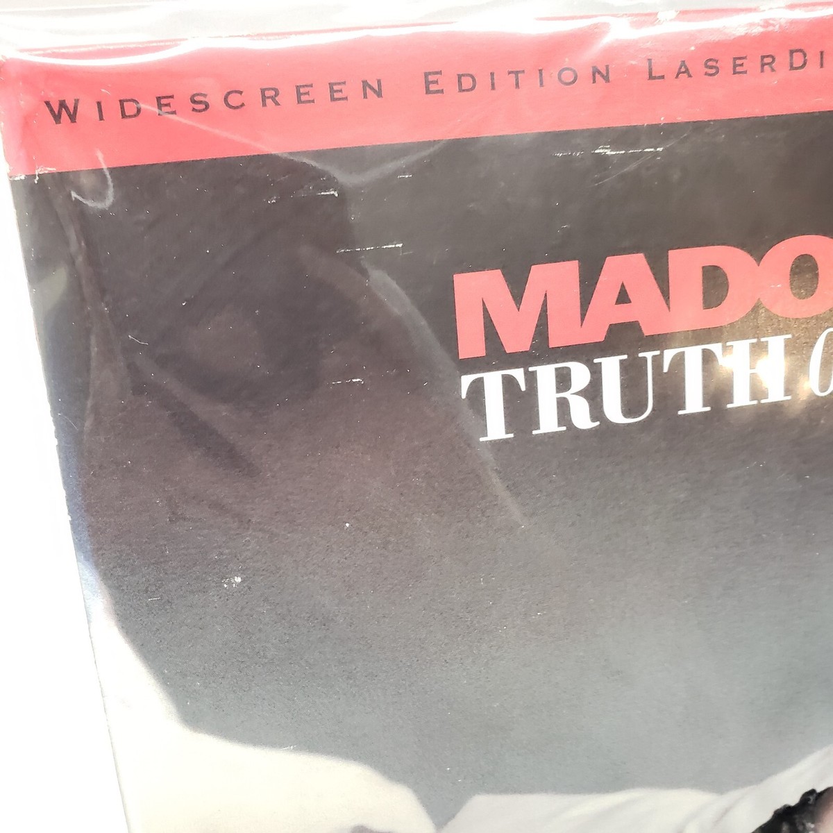 Madonna Truth or Dare Laserdisc LD Widescreen WS Laser Disc