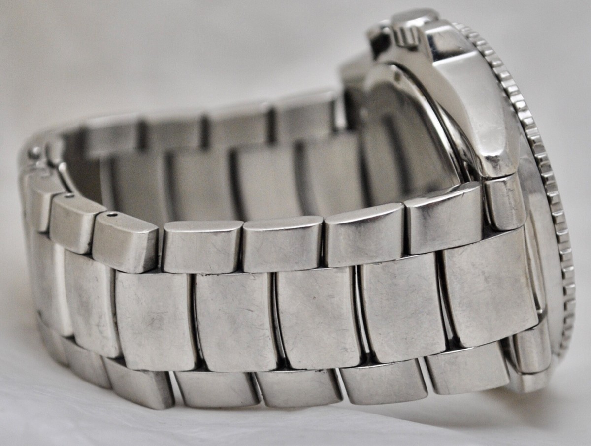 Michael Kor's Men's Stainless Jetmaster Watch w/Date Window Black