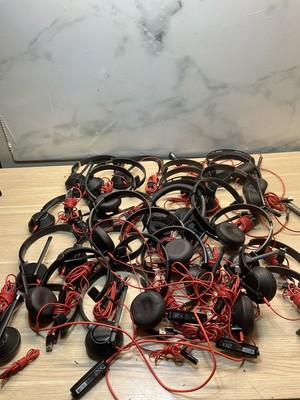 Plantronics Poly C5210 /C5200/One Ear Headset Headphone /LOT OF 24/JUA1372