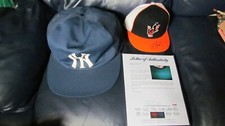 Mickey Mantle Signed Oversized Yankee Baseball Hat PSA Certified