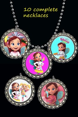 Butterbean's Cafe  10 necklaces necklace loot bag Birthday party favors too cute