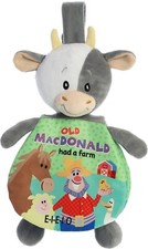 ebba - Story Pals - 9" Old Macdonald Engaging Baby Stuffed Animal
