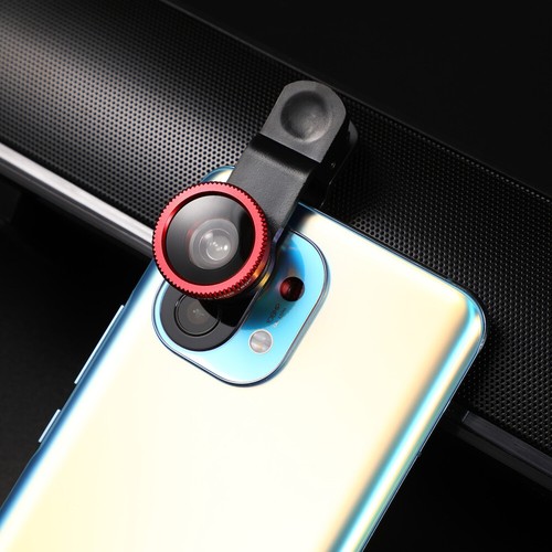 Mobile Phone Lens Set Clip-on Camera Wide Angle & Macro Fish Eye - 第 11/12 張圖片