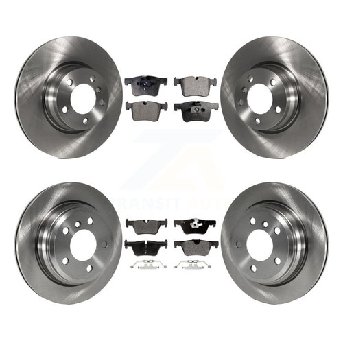 Brake Rotor SemiMetallic Pad Front Rear Kit For BMW 328i xDrive 428i