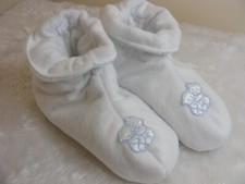 ADULT BABY SISSY BOOTIES SLIPPERS PADDED  fleece OPT LOCK
