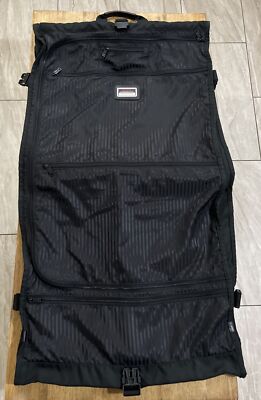 TUMI Garment Bag Travel Black Luggage Cover Full Suits Bifold