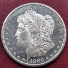 1880 S Morgan Dollar $1 High Grade BU UNC DMPL DEEP MIRROR PROOF LIKE #84734