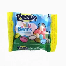 Peeps 4 oz. JELLY BEANS Chewy Assorted Marshmallow & Fruit Candies * BB 6/2026 *