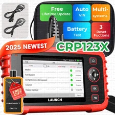 2025 LAUNCH CRP123X OBD2 Scanner Engine ABS SRS Code Reader Car Diagnostic Tool