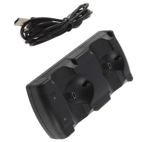 2 In 1 Dual Charging Station Charger For PS3 Move /Playstation 3 Controller - Zdjęcie 3 z 9