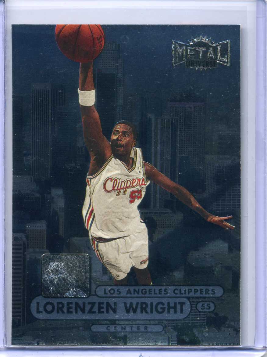 LORENZEN WRIGHT 1997-98 Metal Universe Championship #19 CLIPPERS - Main Image
