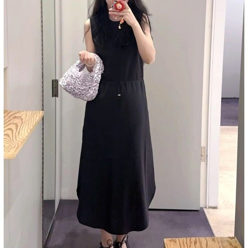 COS Women's Round-neck Sleeveless Mid-length Dress