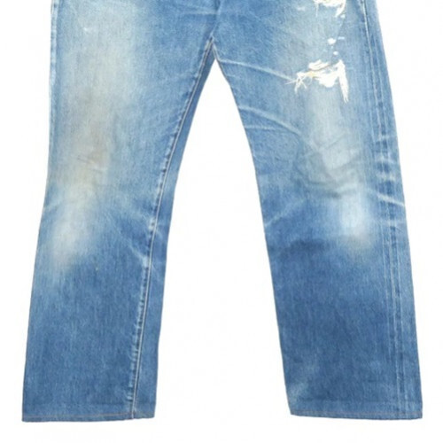 1996's Vintage Levi's 501 XX Denim Pants in Blue, Size:W30
