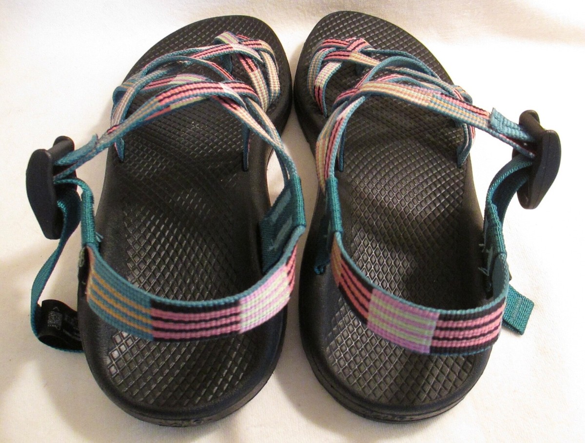CHACO Cloud Toe Loop Adjustable Sandals Women's 9 M WORN 1-2