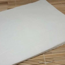 Mulberry Paper Sheet Thin White Translucent Tissue Lightweight Unryu 25 Sheets