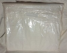  25 Sandbags 14x26 Sand Bags Bag Poly. White w Draw Strings.