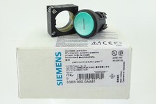 5x Siemens 3SB3 000-0AA81 pushbutton button green 22 mm pushbutton green pack: 5 pieces