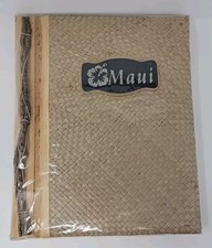 Hawaii All Natural Wood Fibers Maui Photo Album 9x11" Holds 40 4"x6" Pictures