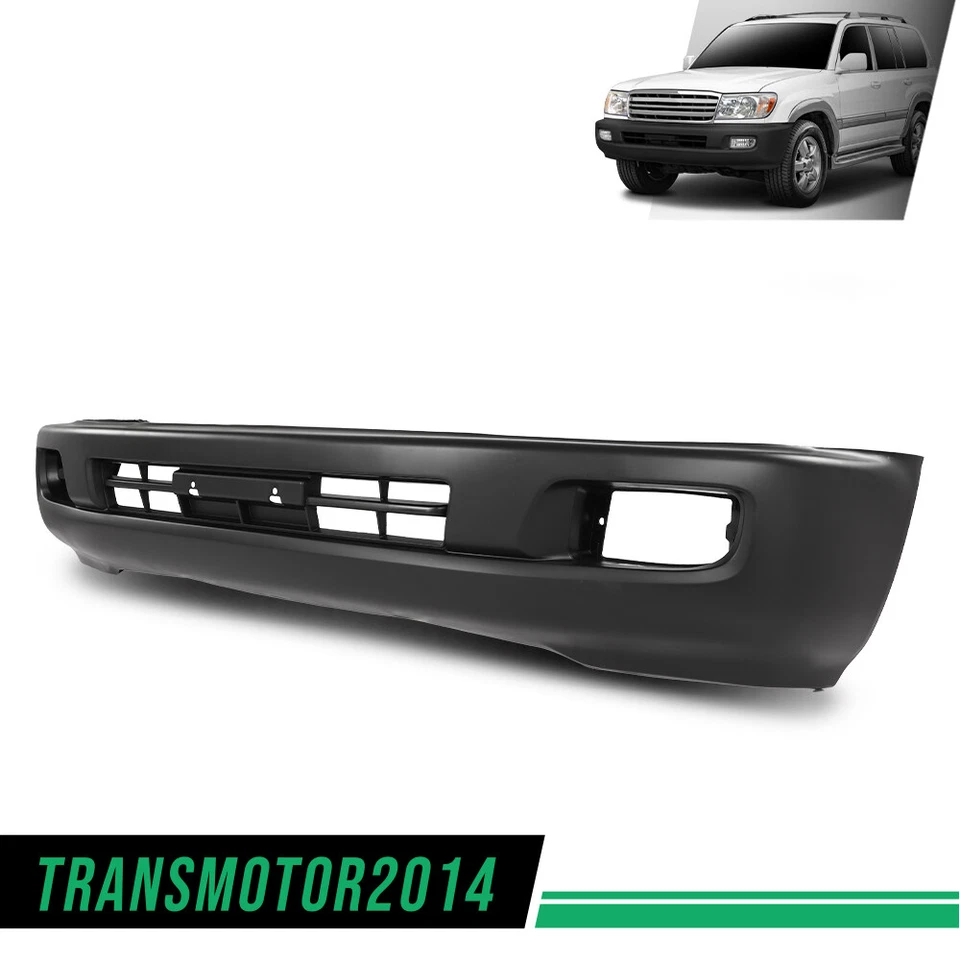 NEW Front Bumper Cover Fit For 2003-2007 Toyota Land Cruiser W/ Fog lamp holes Foto 2 de 4