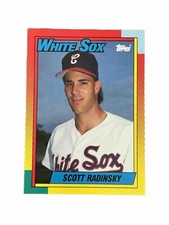 Excellent: Vintage 1990 topps Traded Scott Radinsky Chicago White Sox RC