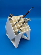 Leather Craftsman Tool Holder Organizer Rack Holds 25 Tools - Made in America!